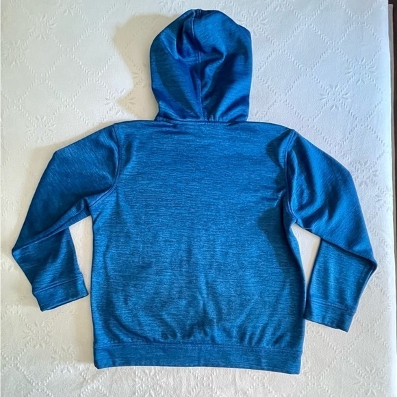 DRYTEK, BOYS BLUE HOODIE. SIZE 10/12. - Picture 3 of 3